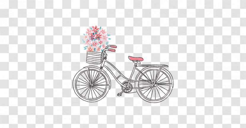 Bicycle Wedding Invitation Drawing Clip Art - Wheel - Illustrations Transparent PNG