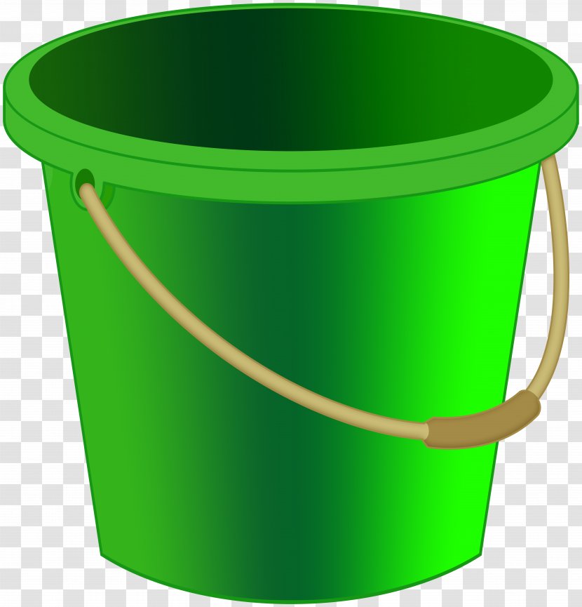 Clip Art Image Vector Graphics Web Page - Green - Buckets Pales Transparent PNG