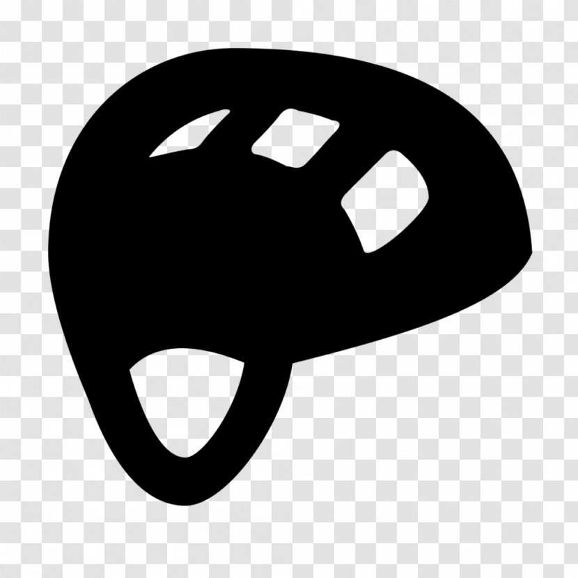 0 Helmet Symbol Clip Art - Black And White - Vector Transparent PNG
