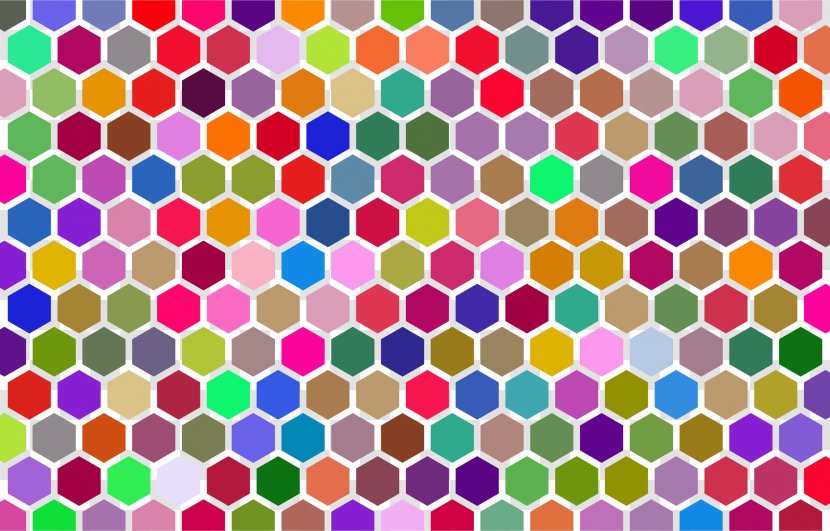 Desktop Wallpaper Hexagon Hex Map Pattern - Point - Patterns Transparent PNG