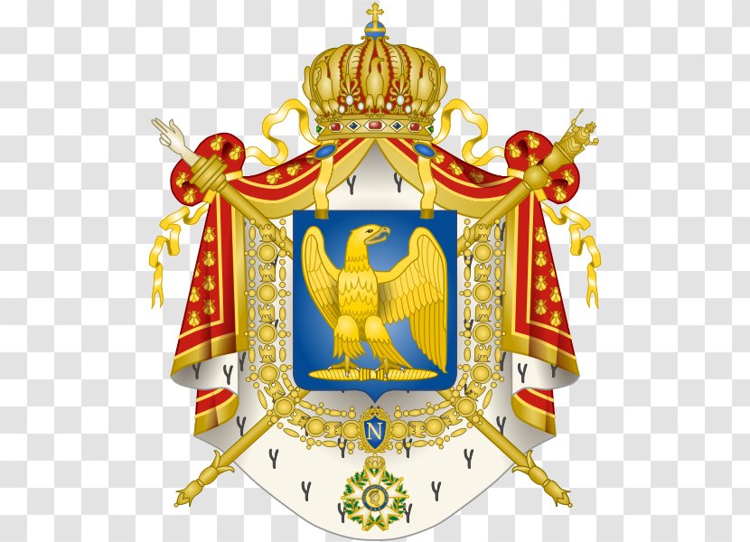 First French Empire Republic France Second Coat Of Arms - Recreation Transparent PNG