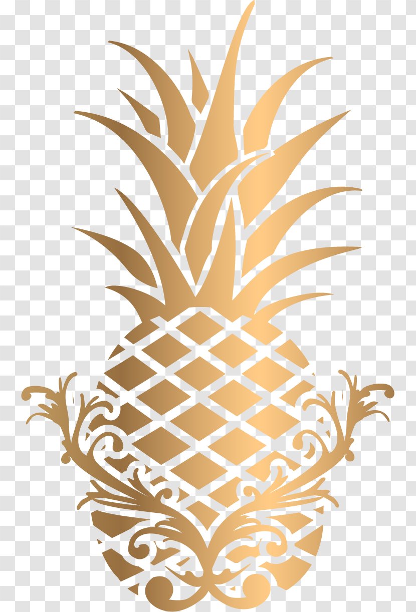 Pineapple Charleston Seashell Beach Clip Art - Tree Transparent PNG