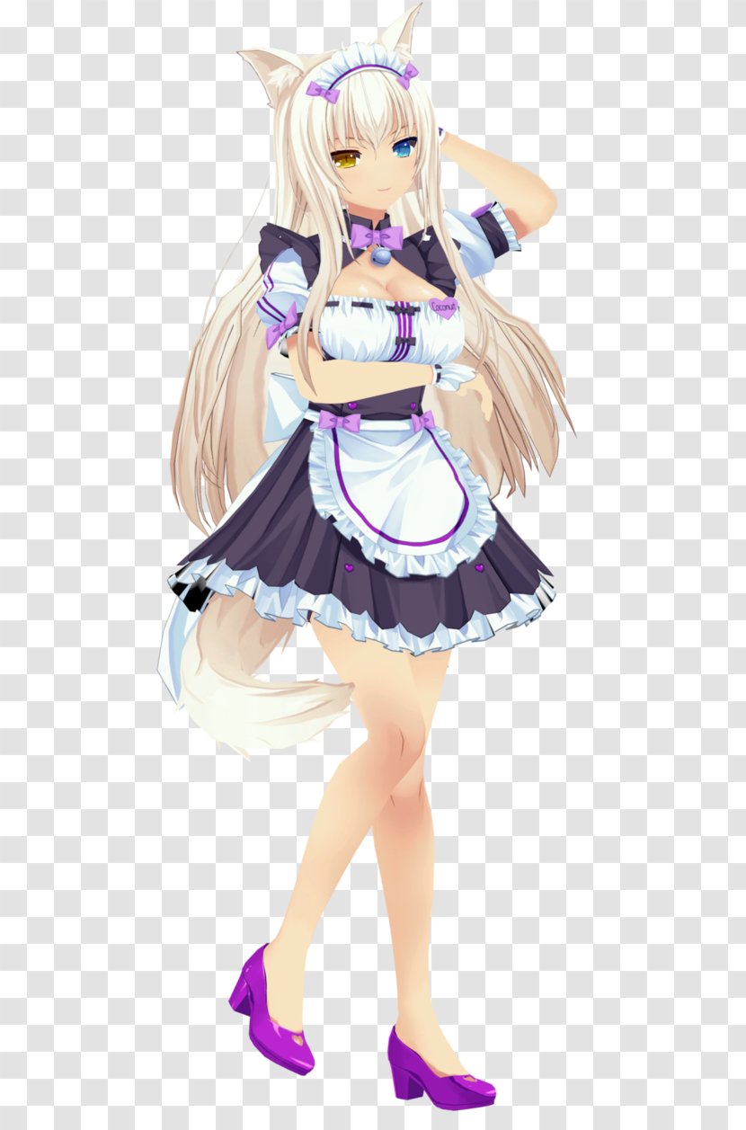 Nekopara Coconut Cat Maid Video Game - Flower Transparent PNG