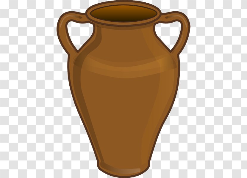 Pottery Potter's Wheel Ceramic Clip Art - Clay - Tall Vase Transparent PNG