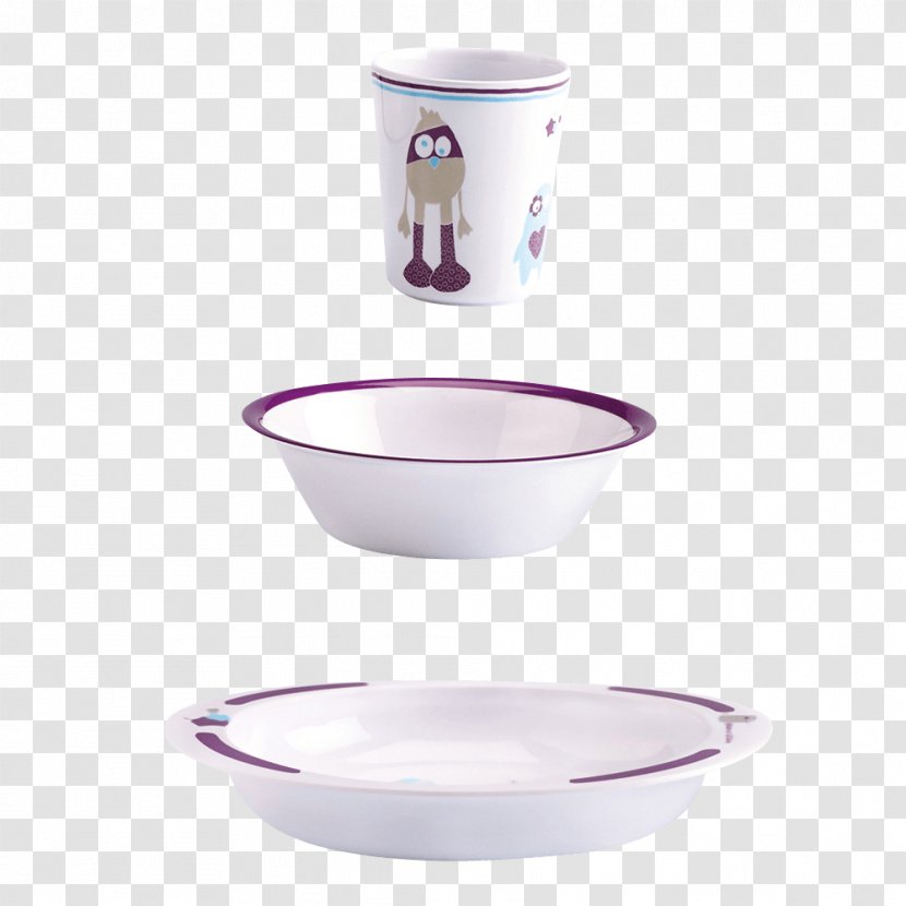 Glass Bowl - Purple Transparent PNG