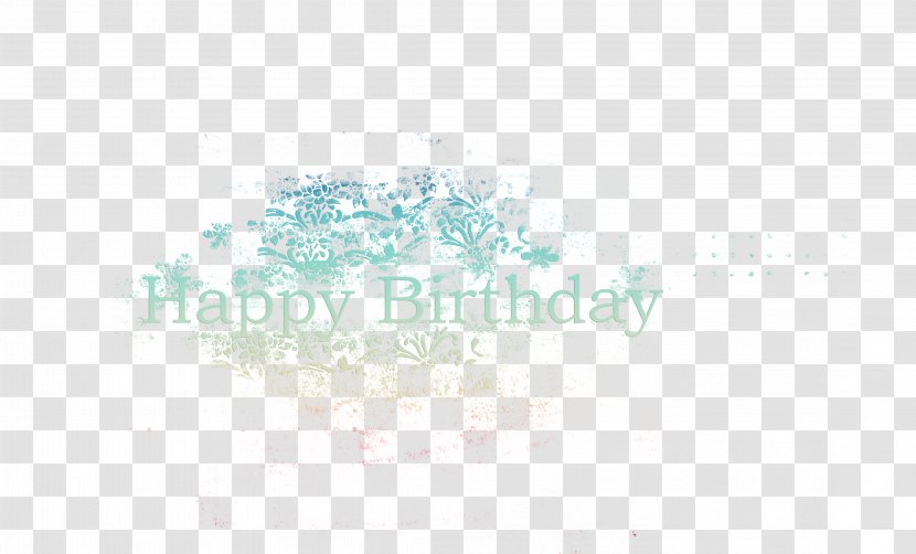 Text Graphic Design Brand Pattern - Symmetry - Happy Birthday Material Transparent PNG