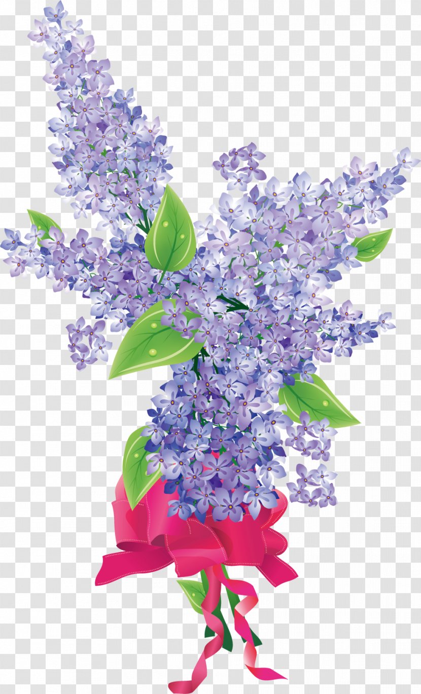 Lilac Flower - Violet Transparent PNG