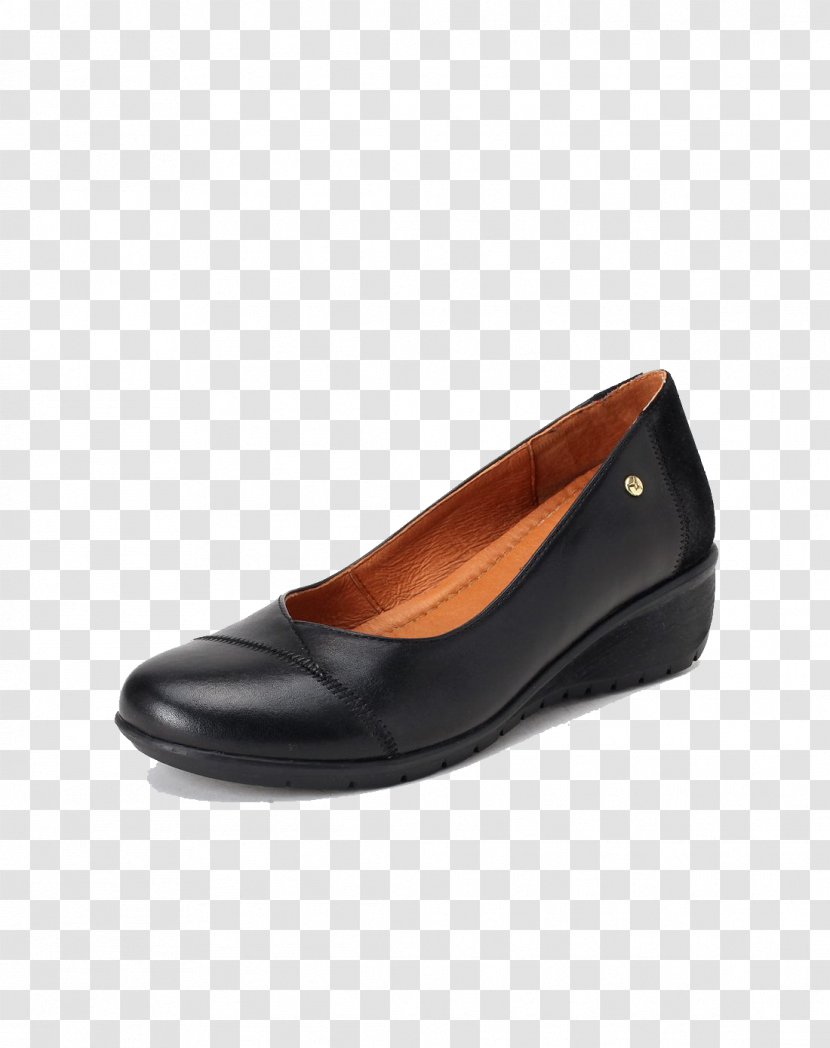 Ballet Flat Shoe Casual - School Gaoyan Black Shoes First Layer Of Leather Round Transparent PNG