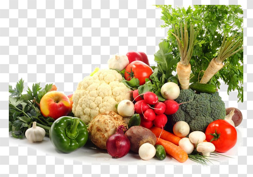 Food Capsicum Annuum Tomato Carrot Radish - Crudit%c3%a9s - Fruits And Vegetables Hill Transparent PNG