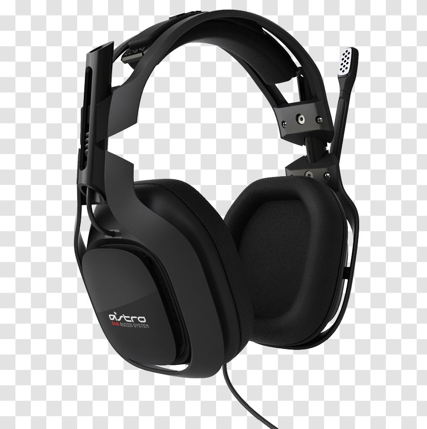 ASTRO Gaming A40 TR With MixAmp Pro Headset Headphones - Black Transparent PNG