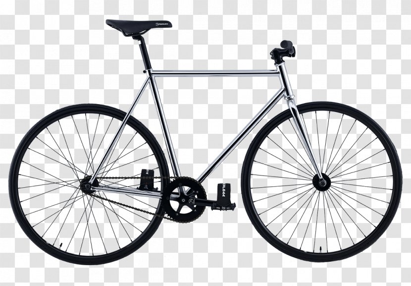 Fixed-gear Bicycle Single-speed Cycling S'Express - Singlespeed Transparent PNG
