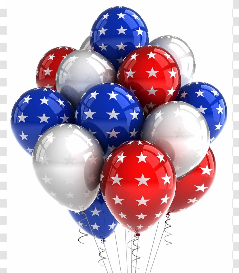 United States Independence Day Balloon Stock Photography Transparent PNG