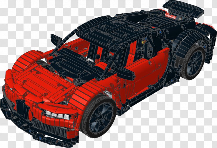Bugatti Chiron 18/3 Car Wheel LEGO - Lego 75878 Speed Champions Transparent PNG