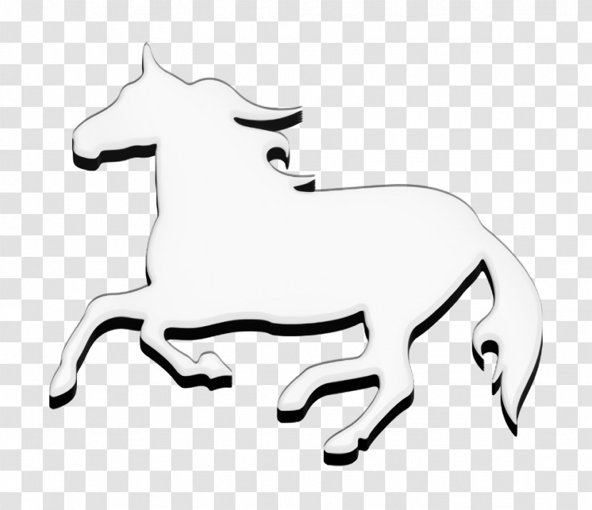 Animals Icon Horse Silhouette Icon Horses Icon Transparent PNG