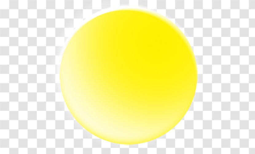 Yellow Circle Material - Moon Transparent PNG