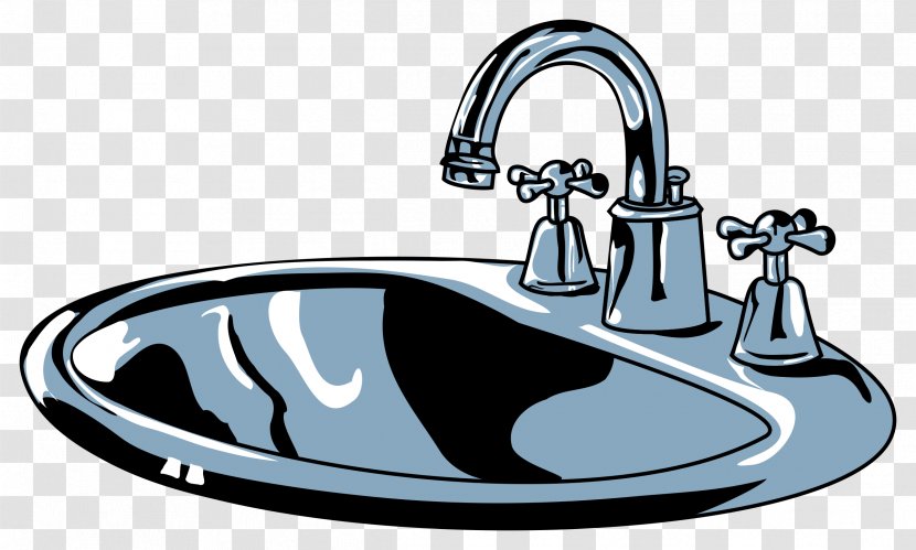 Sink Bathroom Tap Clip Art - Public Toilet - Cytoplasm Cliparts Transparent PNG