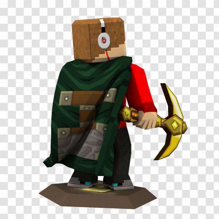 Minecraft MineCon 2011 Lego Minifigure Mojang - Texture Mapping - Cape Transparent PNG