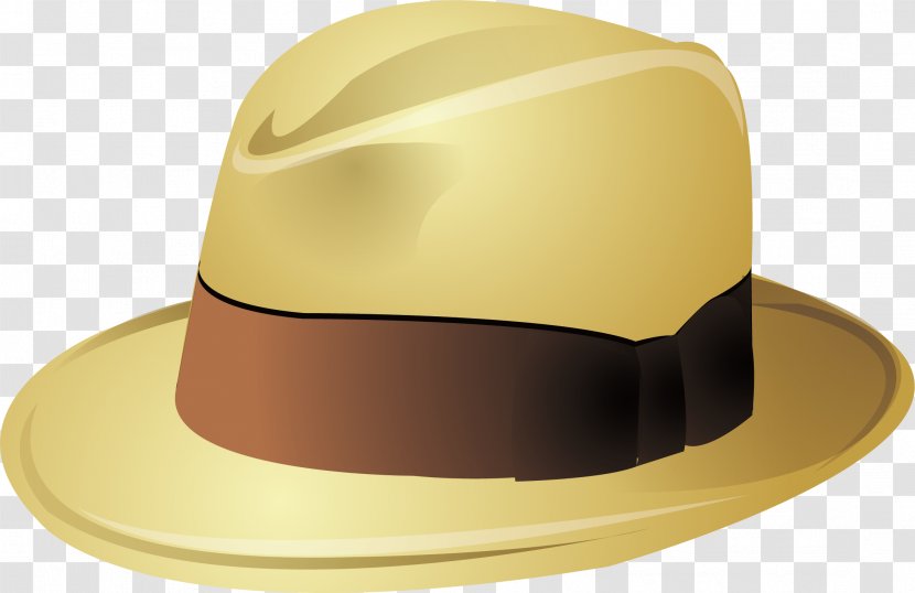 Fedora Hat Clothing - Headgear - Cap Vector Element Transparent PNG