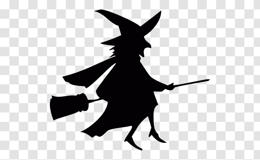 Witchcraft Broom Silhouette - Wicked Witch Of The West Transparent PNG