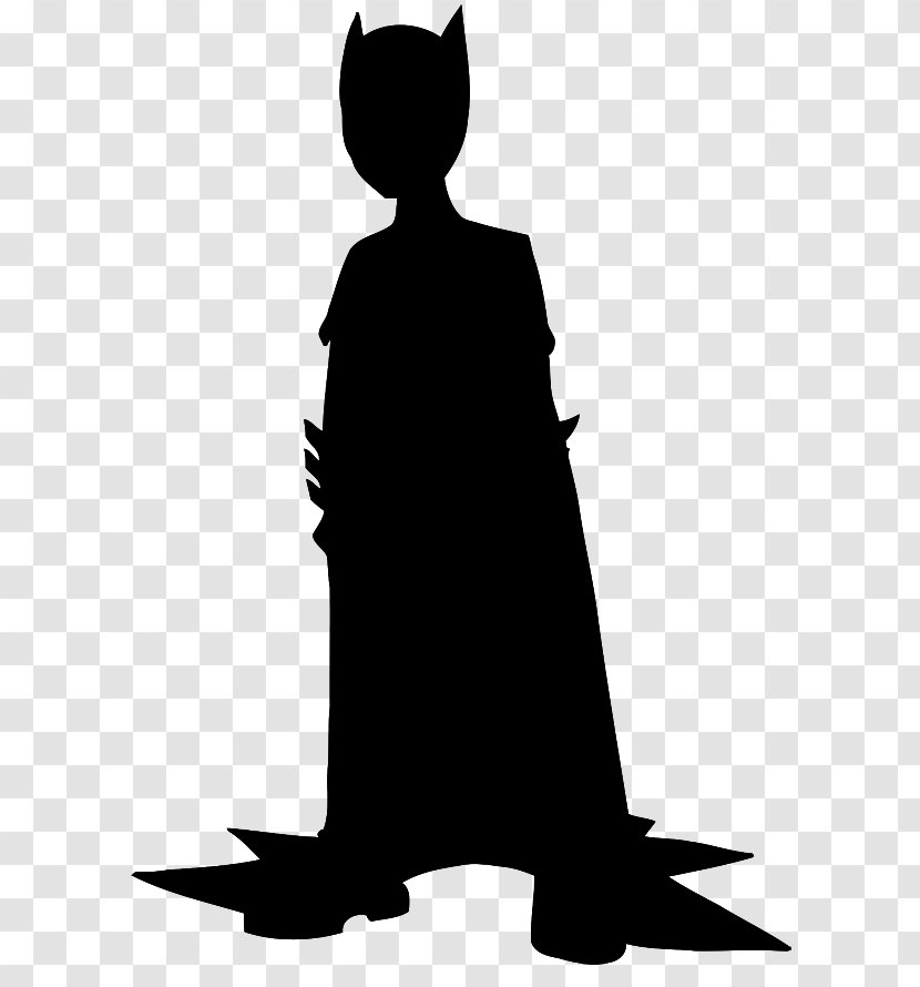 Clip Art Character Silhouette Fiction Black M Transparent PNG