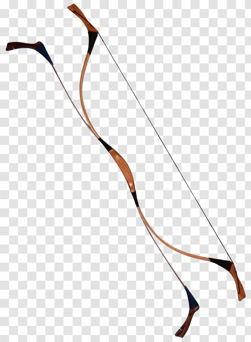 Reiterbogen Longbow Auszugslänge Bow And Arrow - Inch Transparent PNG