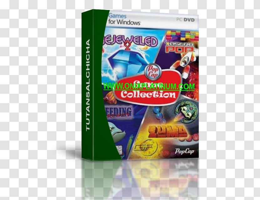PopCap Arcade Xbox 360 Chuzzle AstroPop Bejeweled 2 - Blitz - Game Transparent PNG