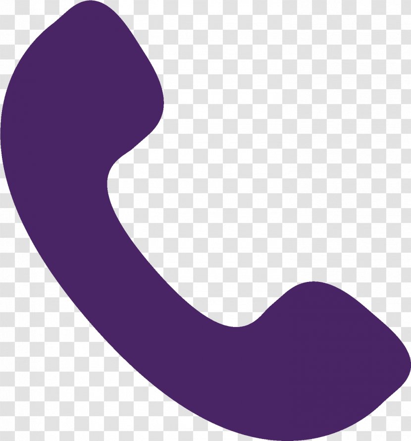 Telephone Cartoon - Magenta Purple Transparent PNG