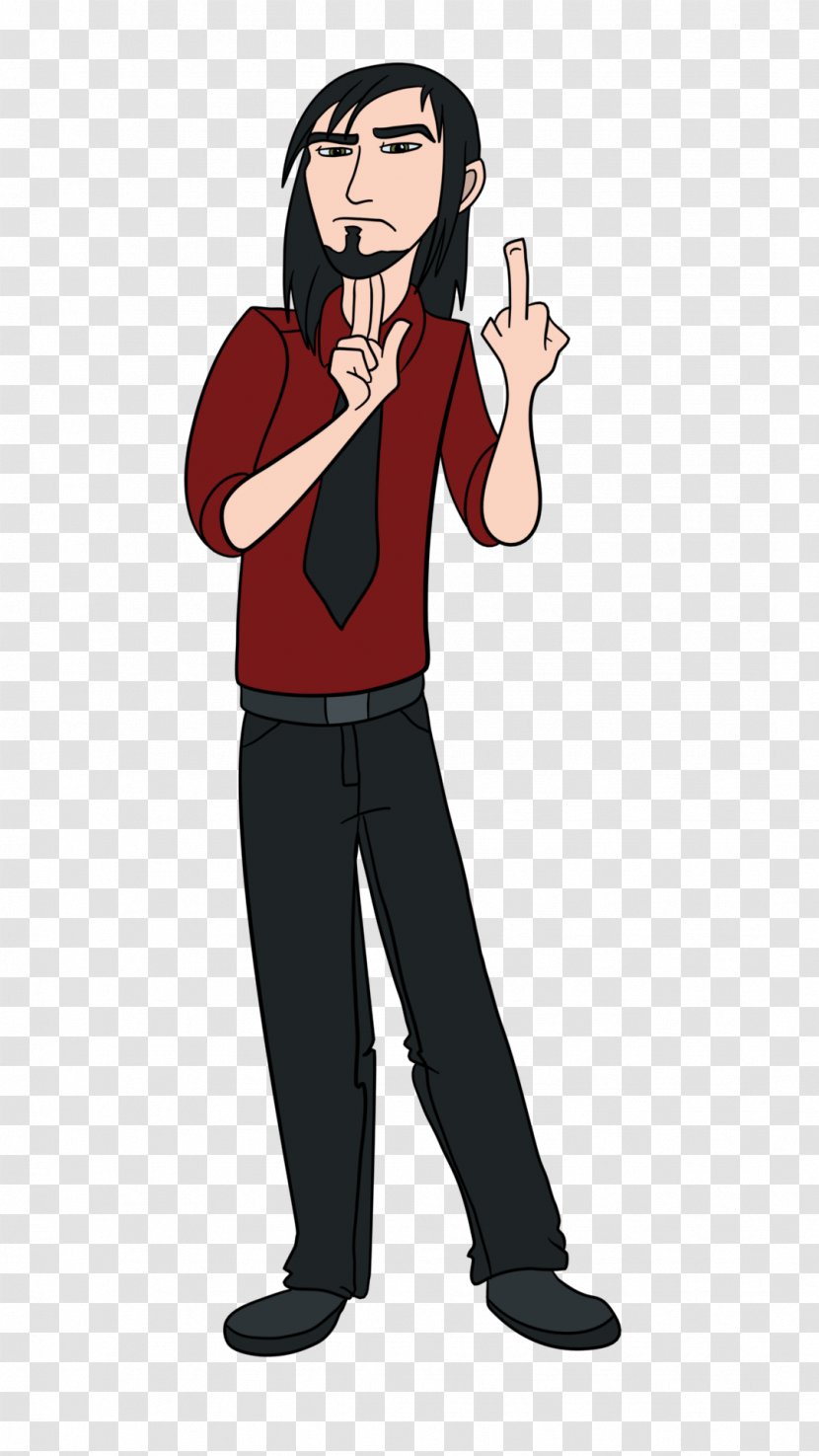 Drake Cartoon - Gesture Fictional Character Transparent PNG