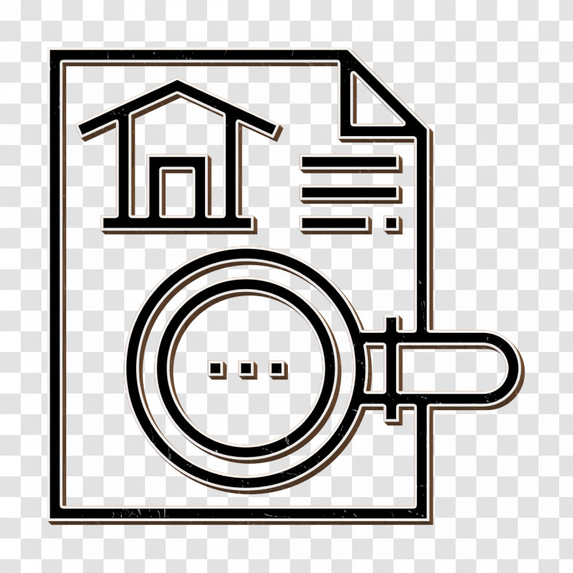 Rental Property Investing Icon Contract Icon Transparent PNG