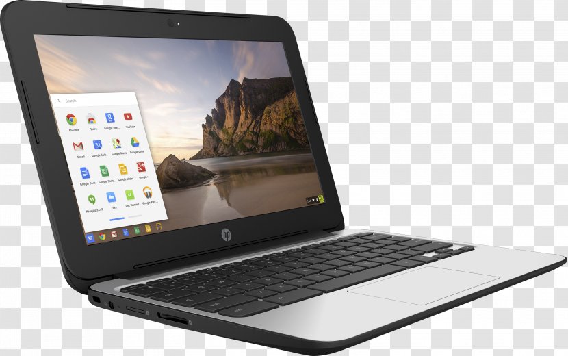 Laptop HP Chromebook 11 G4 Celeron Hewlett-Packard - Electronics Transparent PNG