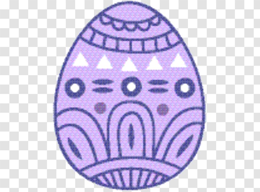 Easter Egg Background - Oval Violet Transparent PNG