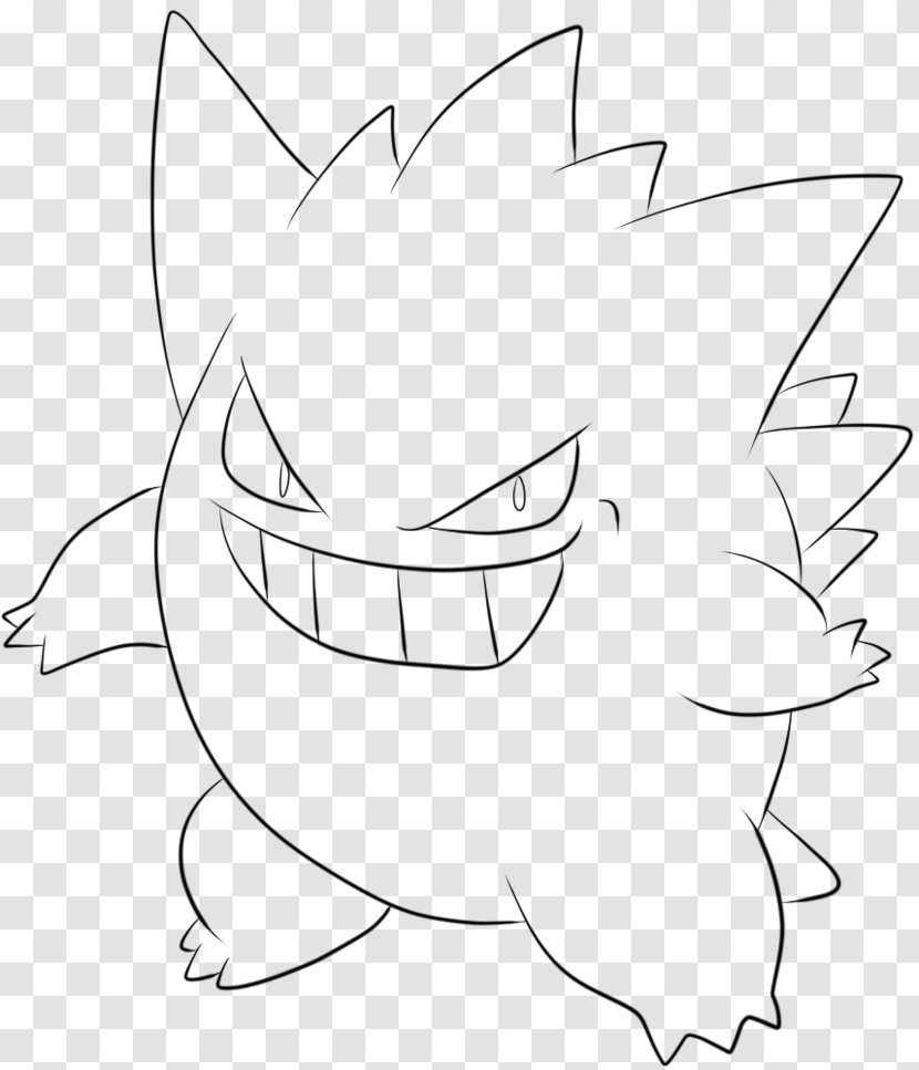 Pikachu Coloring Book Gengar Pokkén Tournament Connect The Dots - Tree Transparent PNG