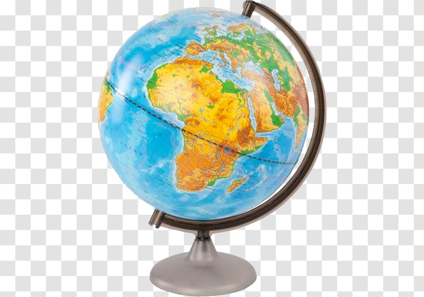 Globe Глобусный мир Глобус физический 21см с подсветкой диаметр 25 см физико-политический рельефный 32 - Centimeter Transparent PNG