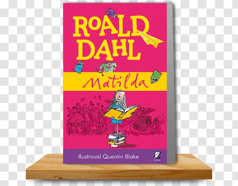 Matilda Book Text Anticariat Web Banner - Roald Dahl Transparent PNG