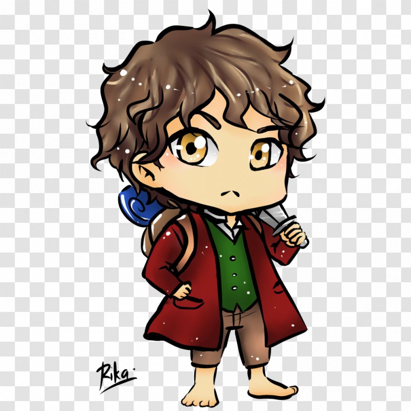 Bilbo Baggins Drawing Painting Art - Cartoon - Heart Transparent PNG