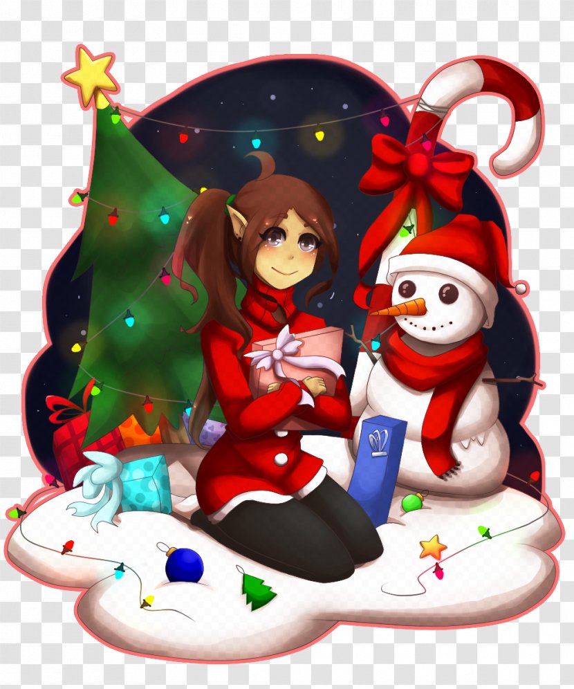 Christmas Ornament Cartoon Character - Decoration - Secret Santa Transparent PNG