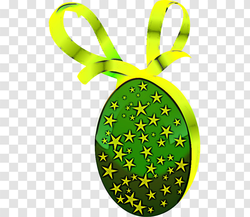 Green Yellow Holiday Ornament Plant Transparent PNG