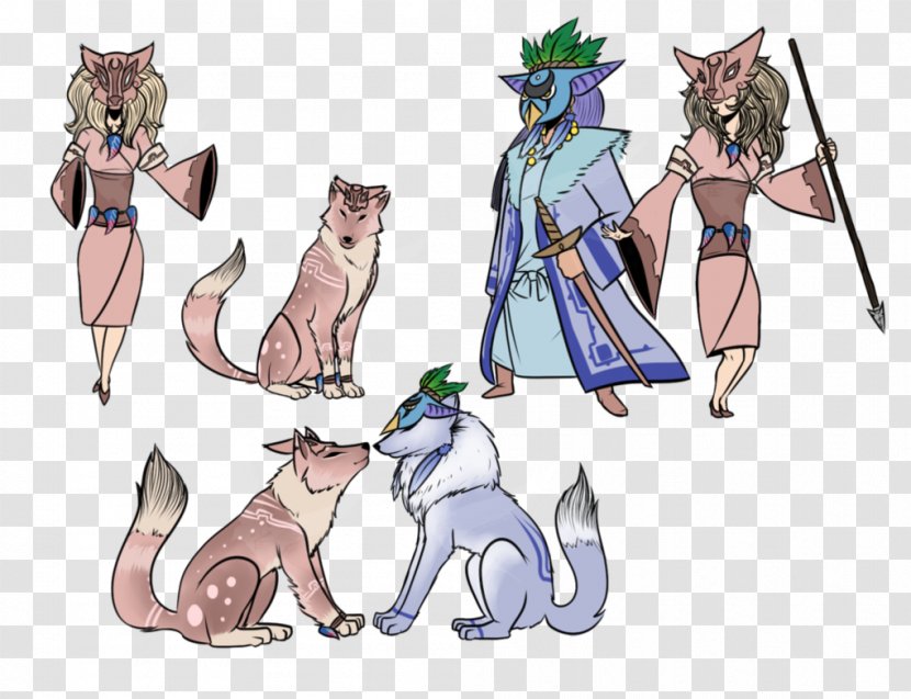 Cat Canidae Costume Design Dog - Watercolor - Demon Hunter Transparent PNG