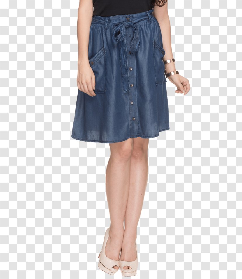 Miniskirt Denim Dress Jeans - Woman - Skirt Transparent PNG