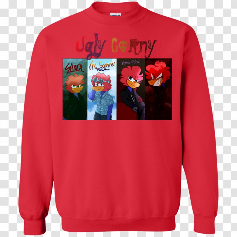 Christmas Jumper Santa Claus T-shirt Sweater - Ugly Transparent PNG
