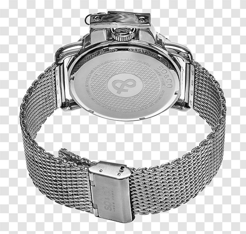 Watch Strap Metal Timer - Platinum - Luminous Circle Transparent PNG