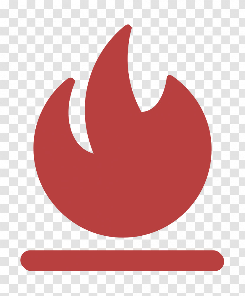 Flame Icon Shapes Icon Fire Over Line Icon Transparent PNG