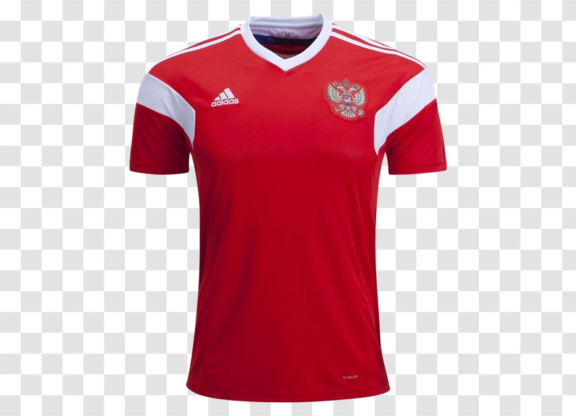 2018 World Cup Russia National Football Team Jersey - Adidas Transparent PNG