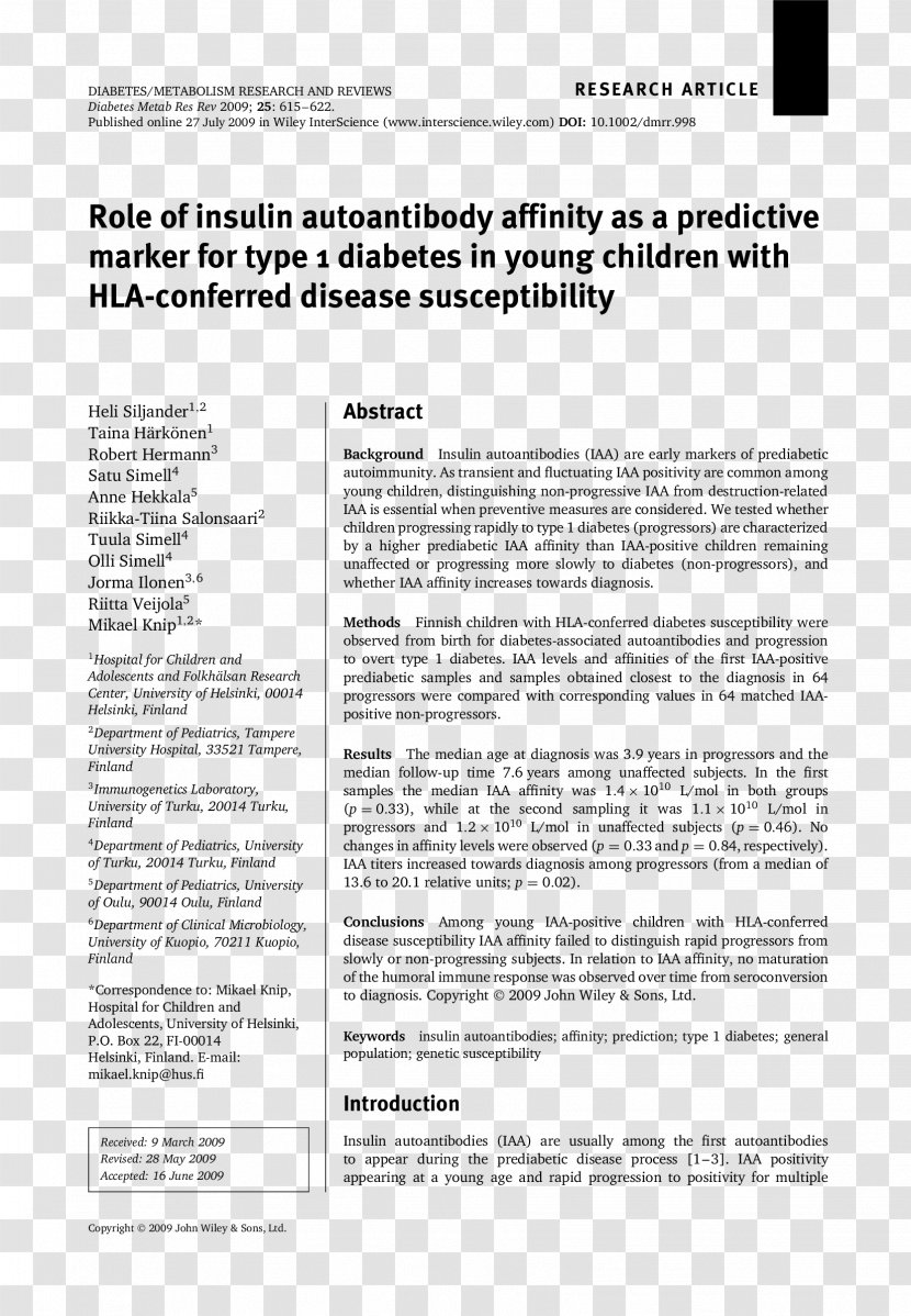 Document Line White - Text - Type 1 Diabetes Transparent PNG
