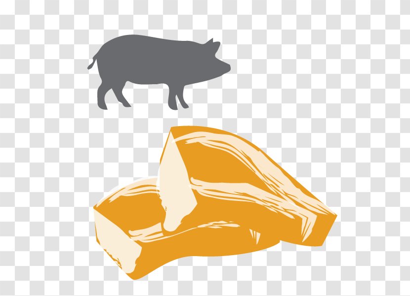 Duroc Pig Decal Livestock Farm - Pork Cutlet In Supermarket Transparent PNG