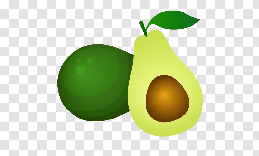 Food Pear Drink Ingredient - Avocado - Cartoon Transparent PNG