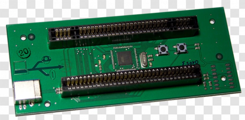 Retrode Super Nintendo Entertainment System Electronics Electronic Component Edge Connector - Circuit - Pcb Texture Transparent PNG