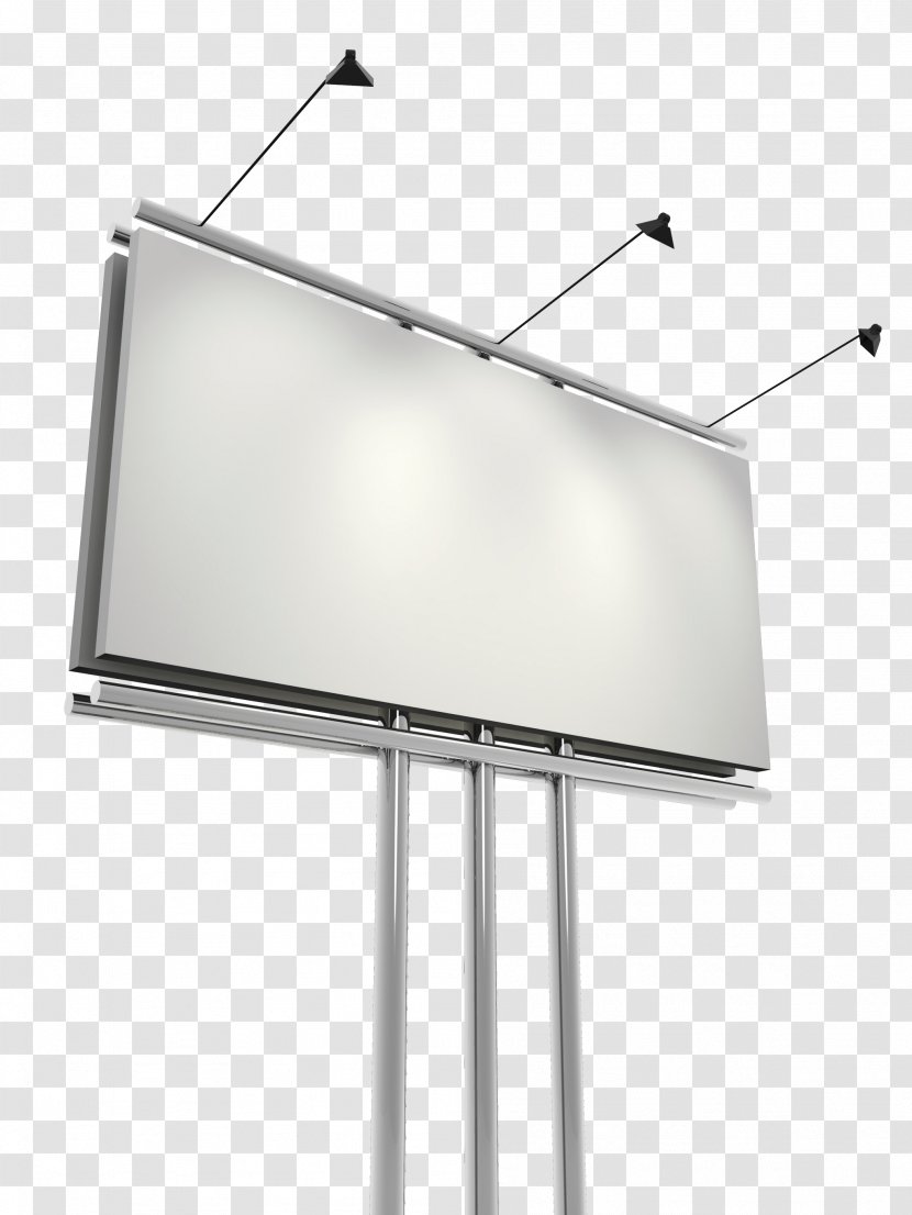 Billboard Advertising Building - Lighting Transparent PNG