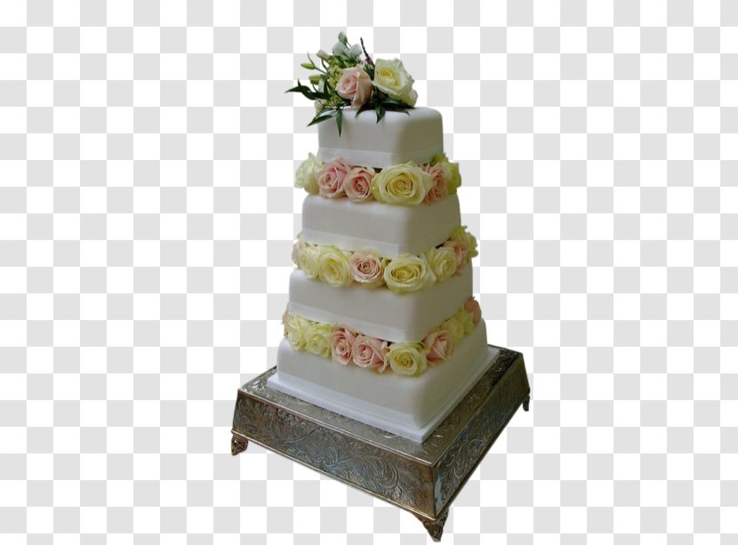 Wedding Cake Buttercream Decorating Torte - Party - Decoration Transparent PNG