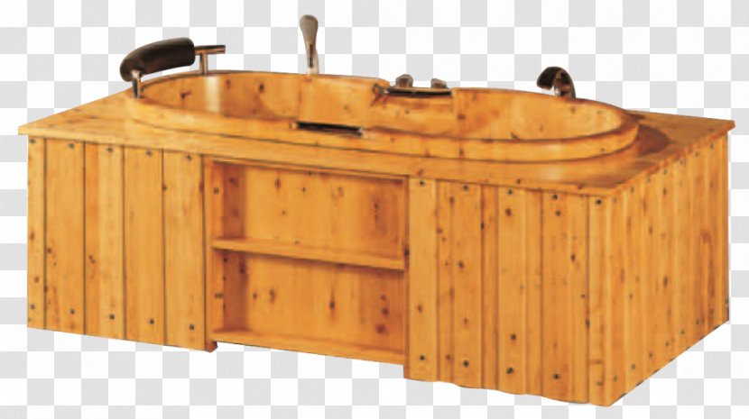Hot Tub Bathtub Bathroom Furo Hinoki Cypress - Wood Transparent PNG